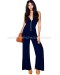 Blue Trouble Maker Jumpsuit